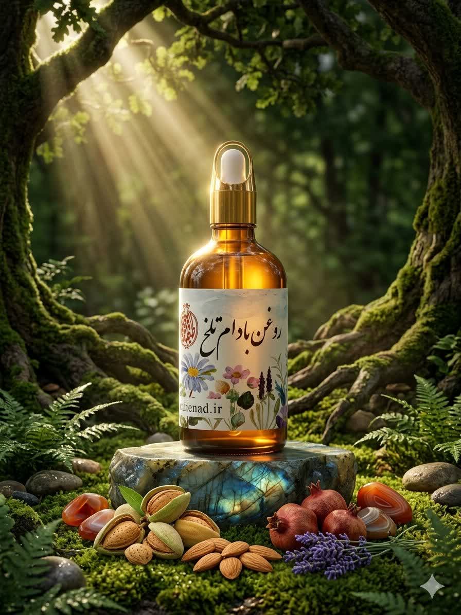 photo27147283170 روغن بادام تلخ - Image 1